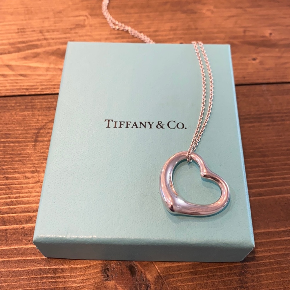 Tiffany&Co Elsa Peretti Open Heart Pendent